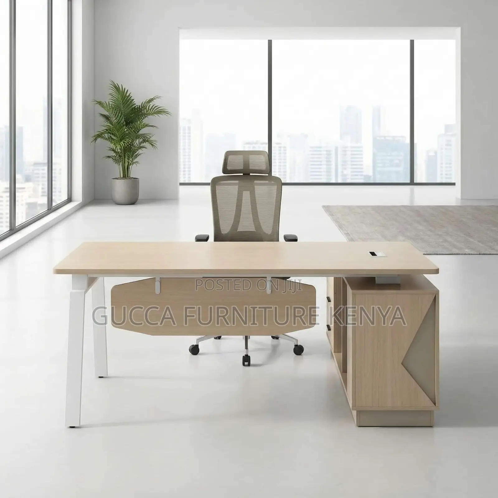 180cm Imported Executive Office L-shaped Table