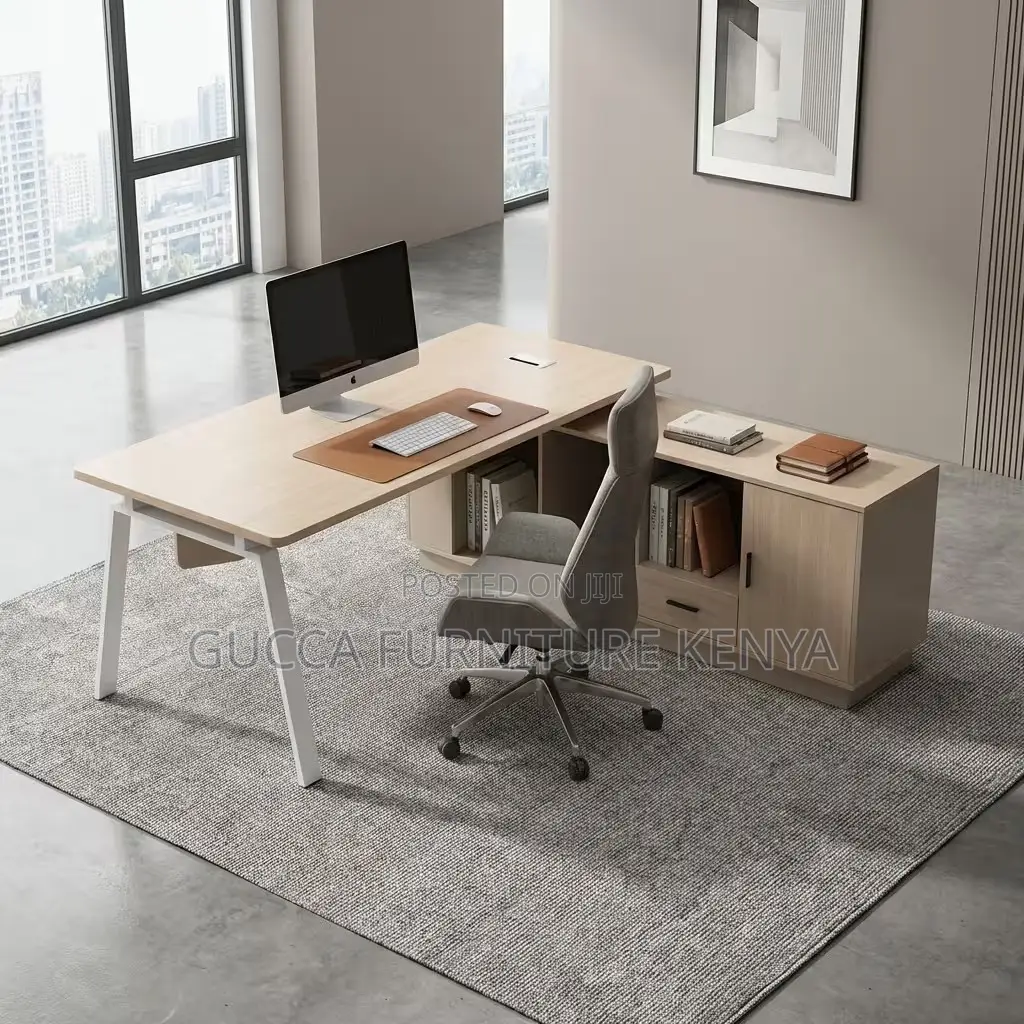 180cm Imported Executive Office L-shaped Table