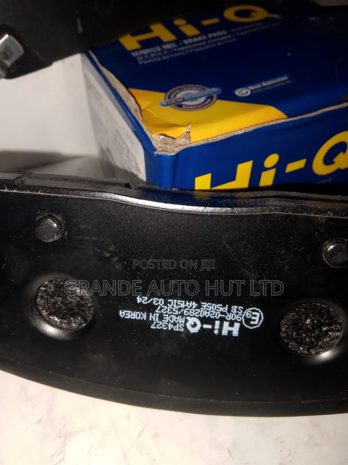 Front Brake Pads Hyundai Palisade 2020 (Hi-Q Brand)