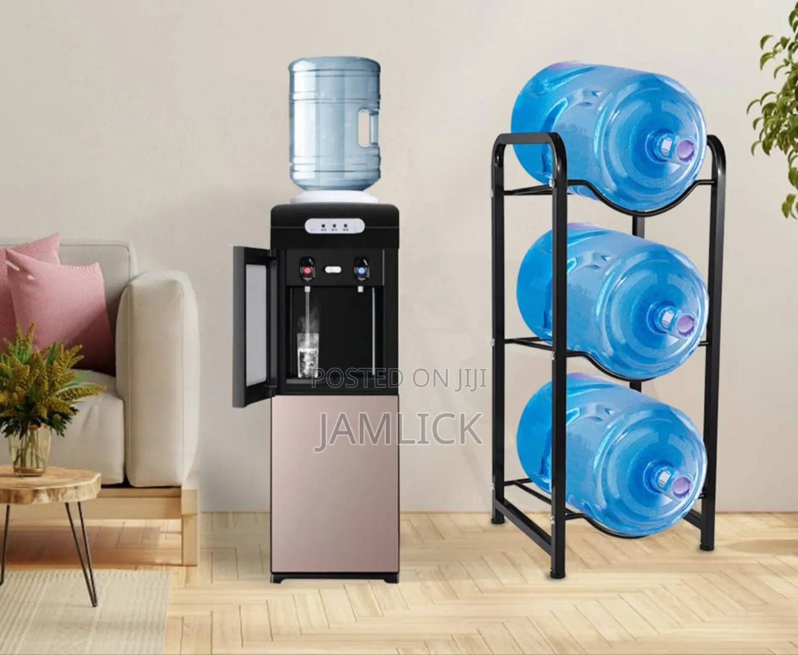 3-Tier Water Bottle Holder Rack - Av