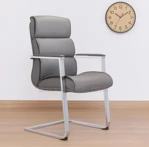 Leather Upholstered Executive Visitor Chair