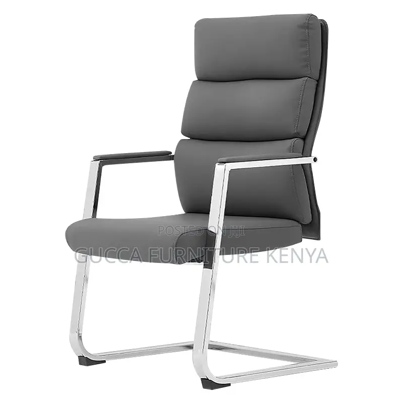 Leather Upholstered Executive Visitor Chair