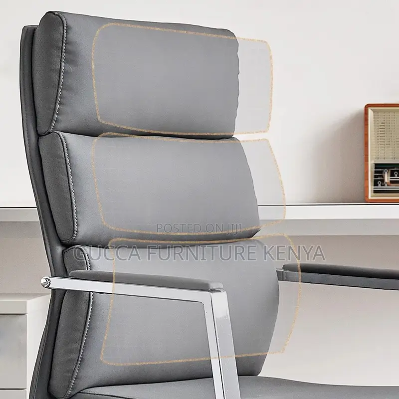 Leather Upholstered Executive Visitor Chair
