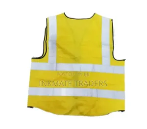 Yellow Reflector Vest Plain Available
