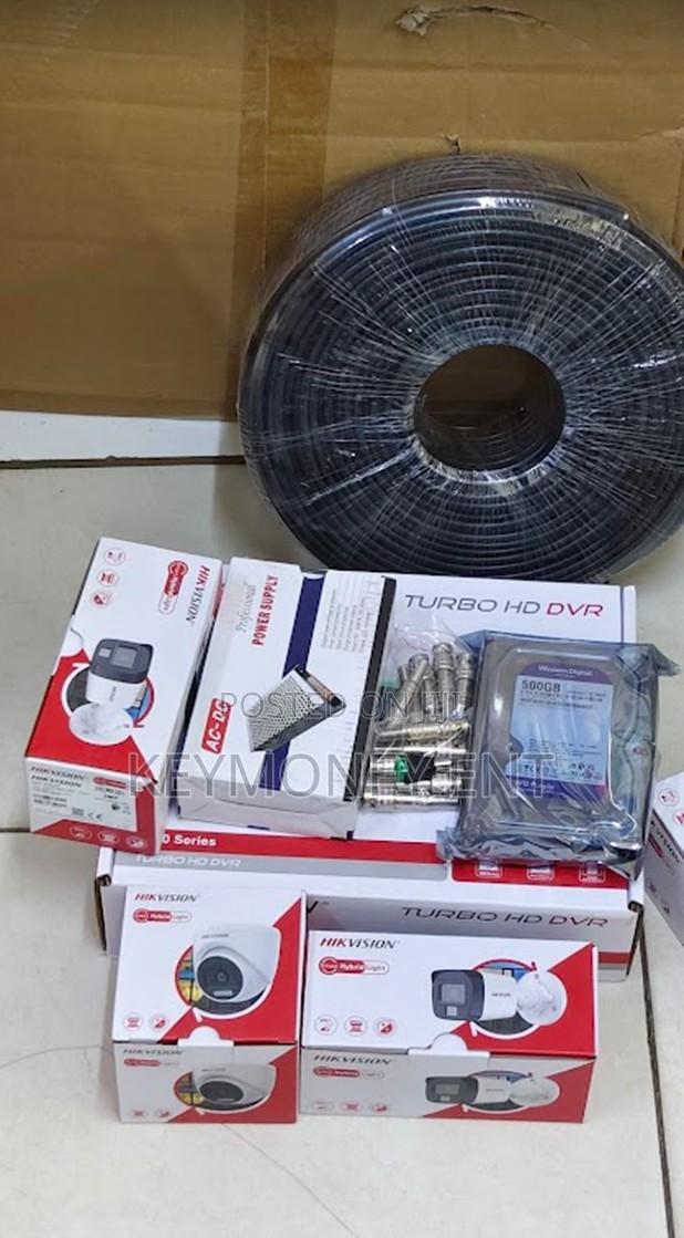 Hikvision 3 Smart Hybrid Colored CCTV Camera With Audio Recording