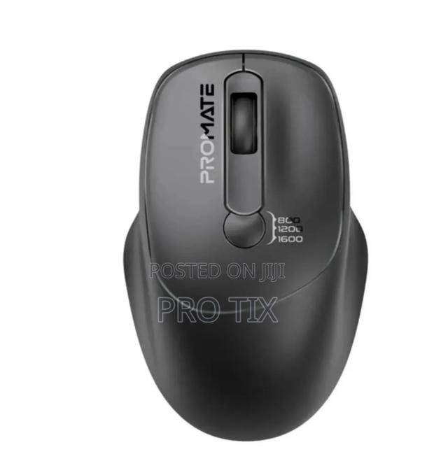 Promate Uniglide Ezgriptm Ergonomic Wireless Mouse