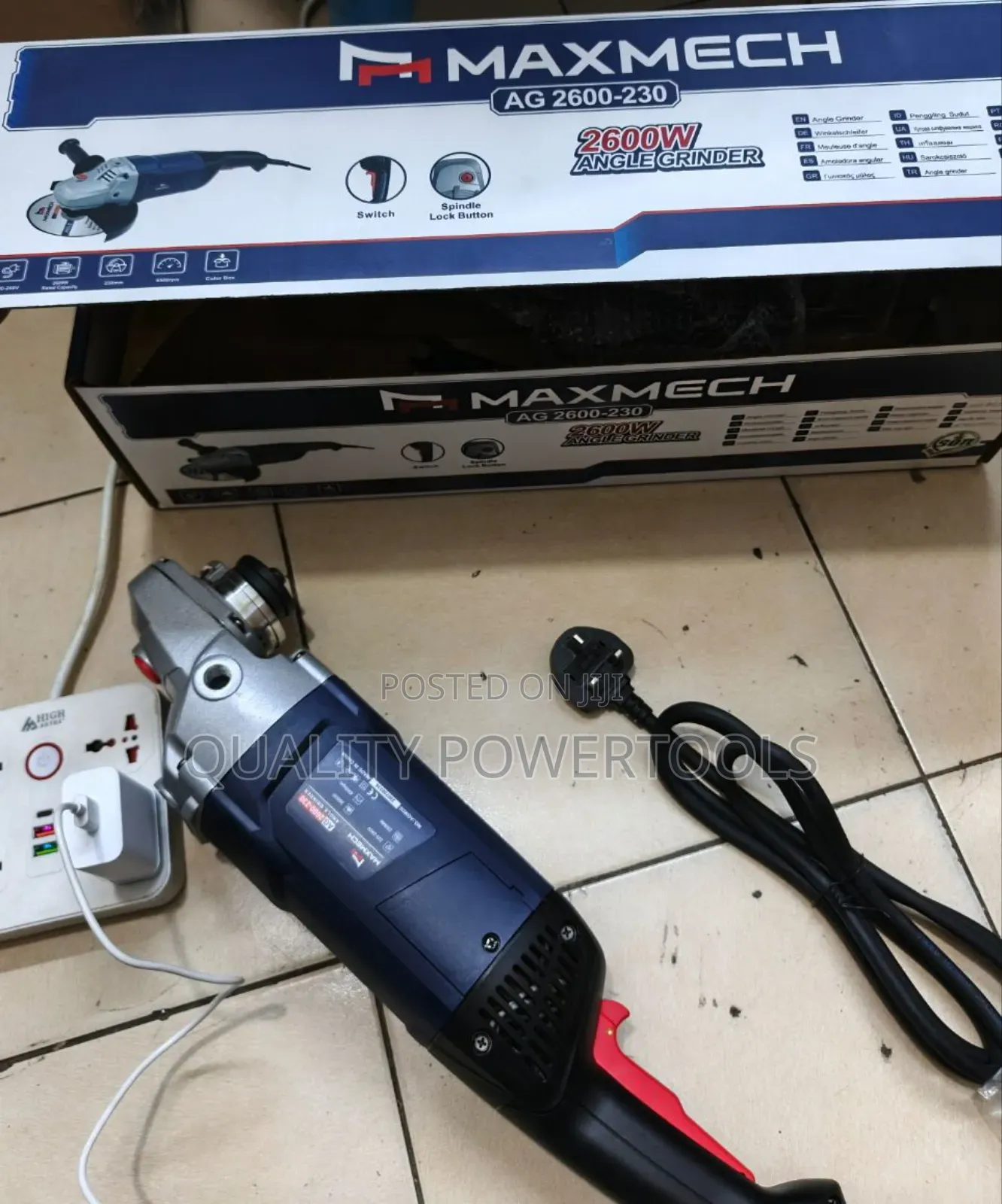 9inch Maxmech Angle Grinder