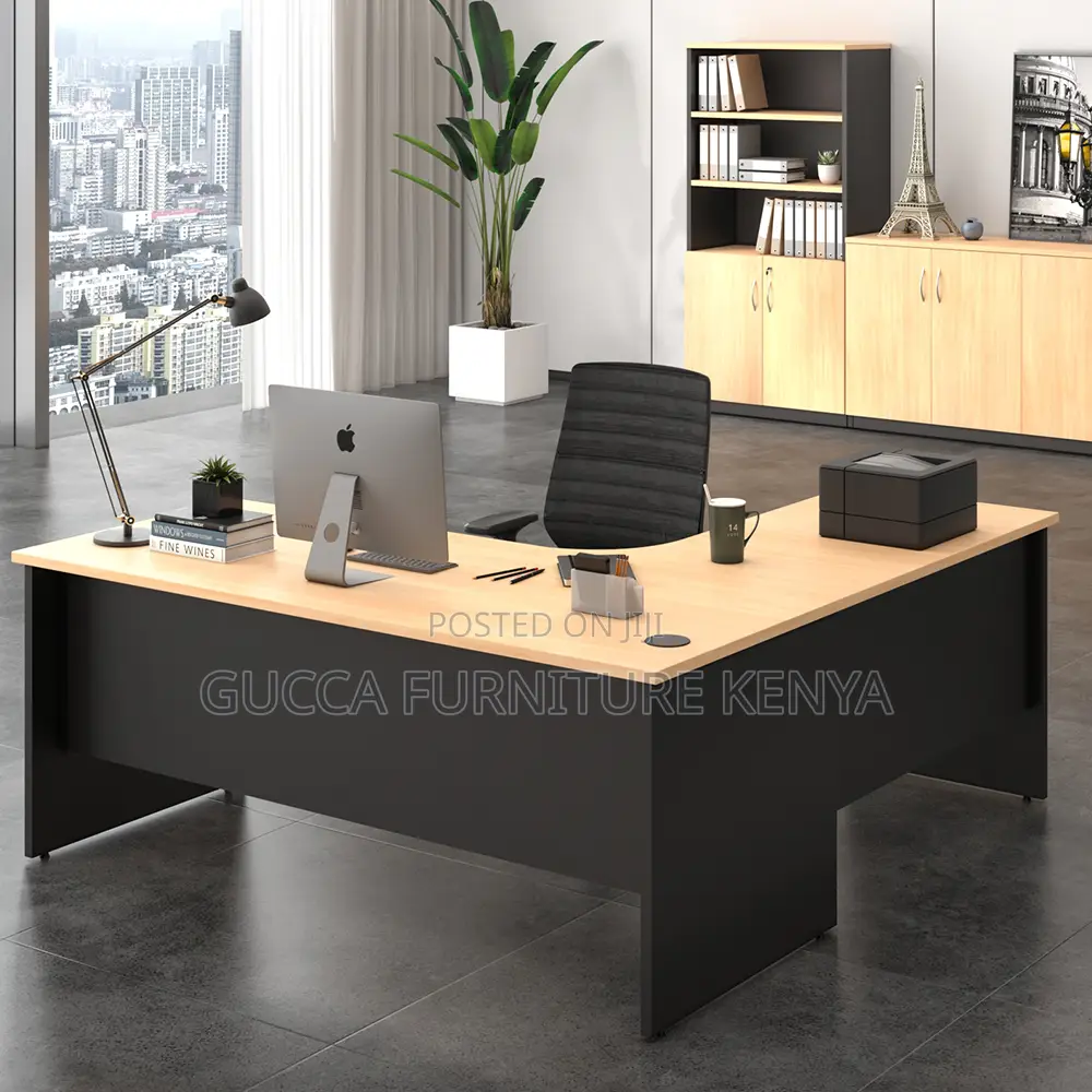Curved Generic Office Computer Desk-140cm
