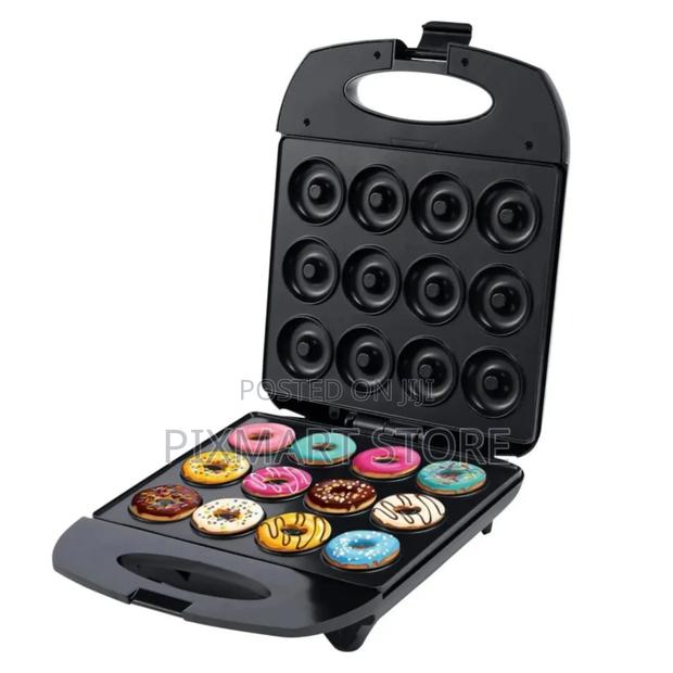 Sokany Electric 12 Mini Donut Maker – Non-Stick Easy to Use - thumbnail 2