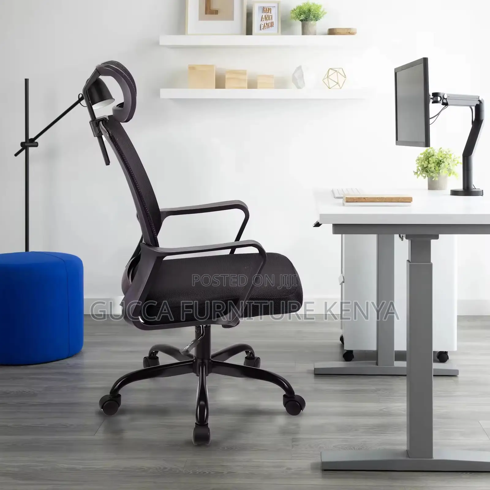 Ergonomic Mesh High-back Study Chair