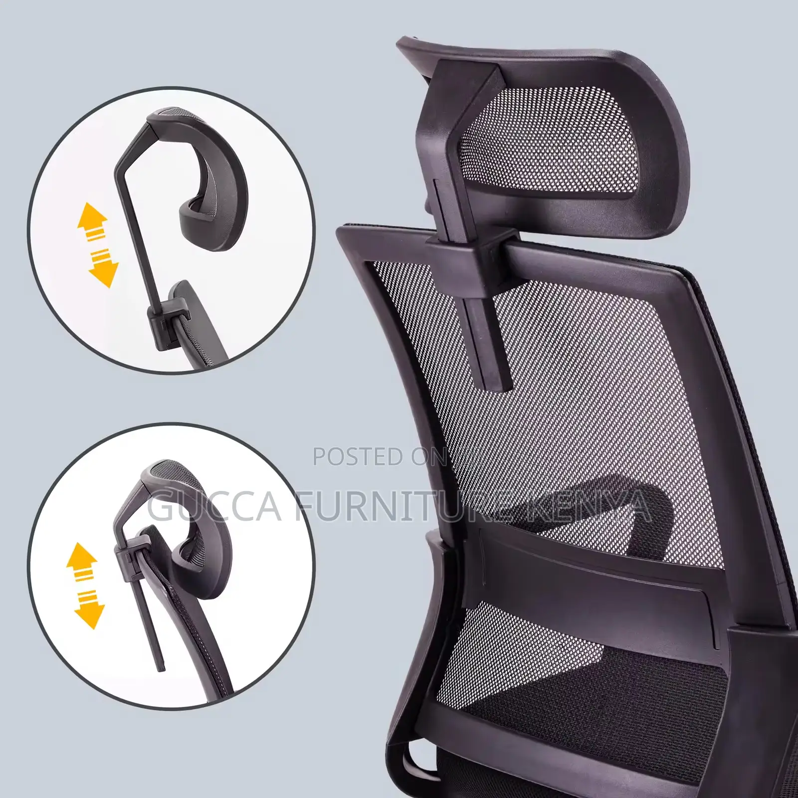 Ergonomic Mesh High-back Study Chair