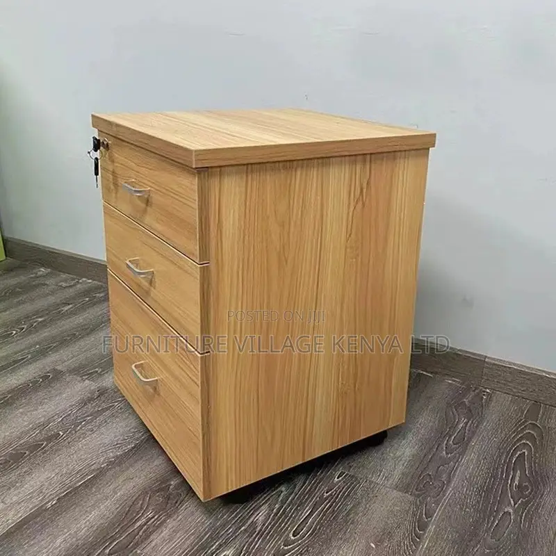 Office Cabinet; 3-drawer Wooden Office File Cabinet