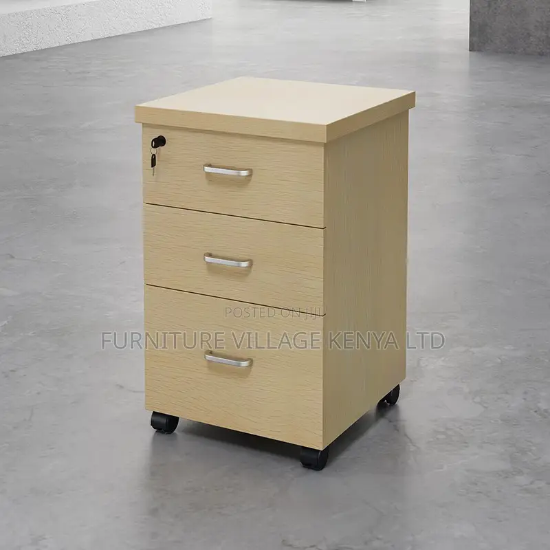 Office Cabinet; 3-drawer Wooden Office File Cabinet
