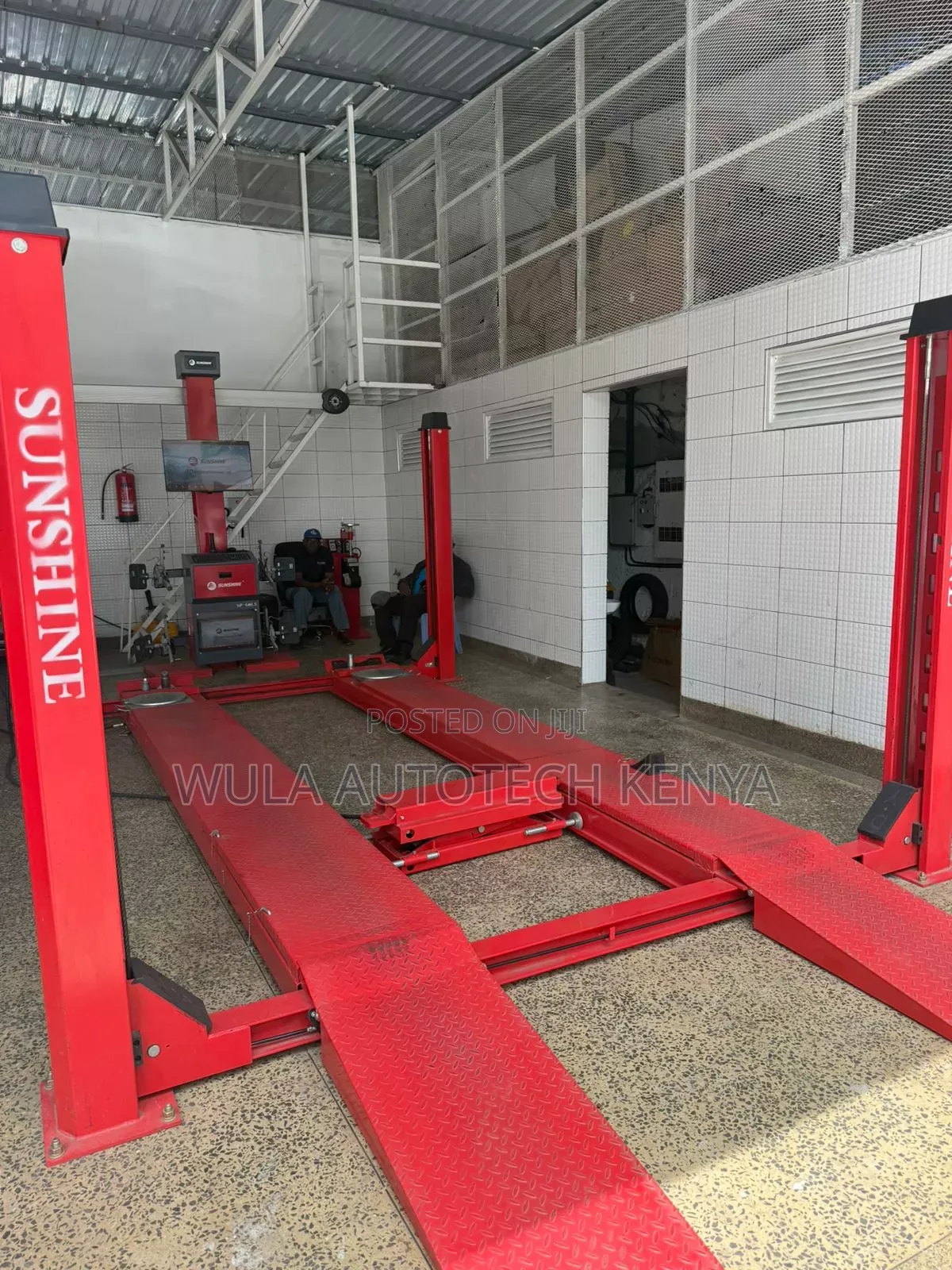3d Wheel Alignment Sp-G6ls Machine With 4t Four Post Carlift Machine
