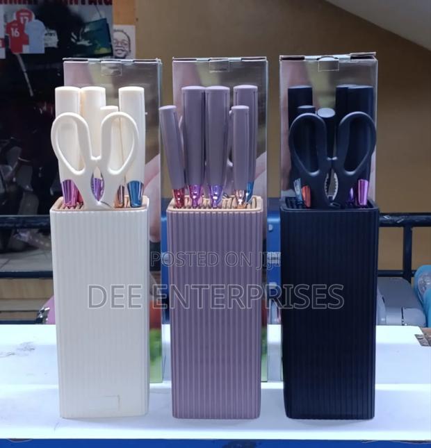 7pcs Kitchen Knife Set - main view