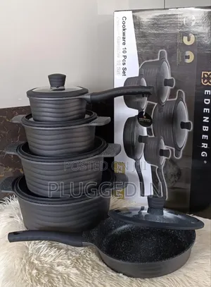 Edenberg Nonstick Cooking Pots 
10 PCS Sets