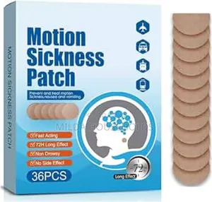 36 Piece Motion Sickness Patch