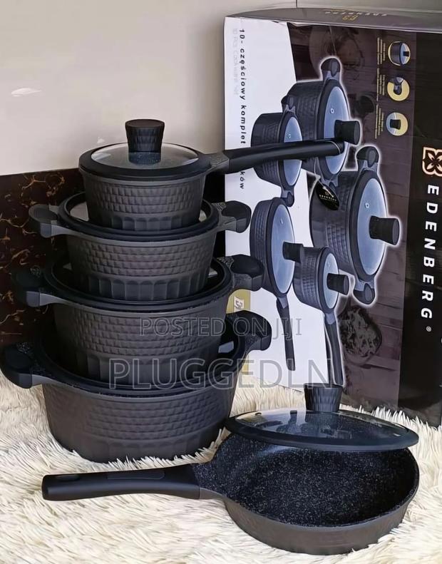 Edenberg Nonstick Cooking Pots 
10 PCS Sets - thumbnail 2