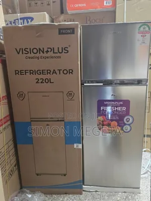 Vision 220 Litres Double Door Refrigerator