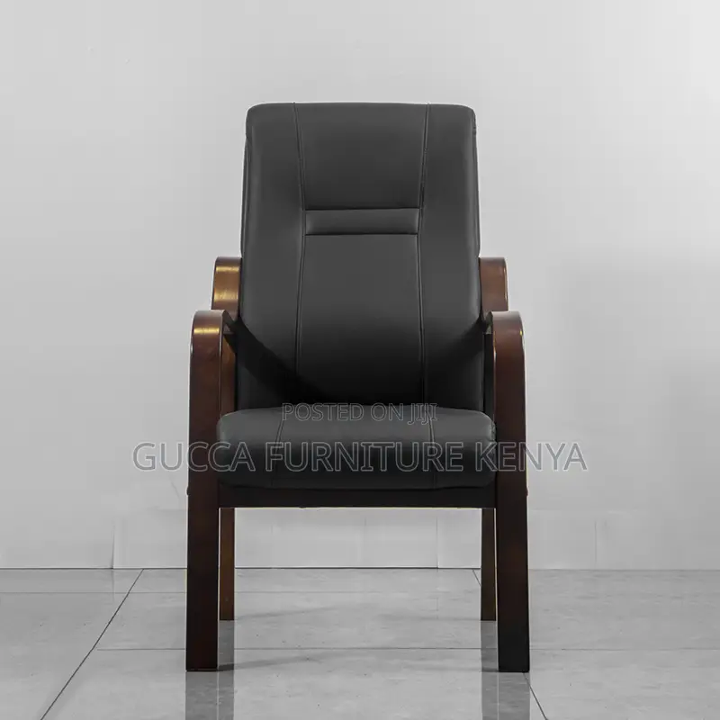 Leather Executive Reception Visitor Chair