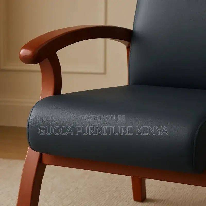 Leather Executive Reception Visitor Chair