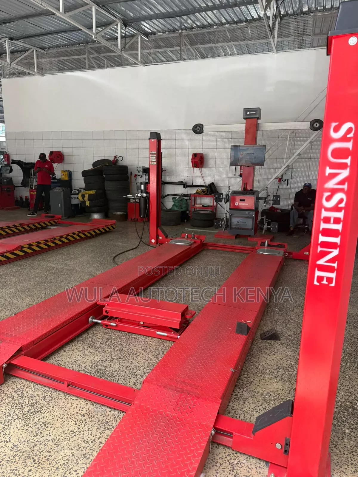 Best Design 3d Wheel Alignment With Four Post Carlift Sunshine Wula