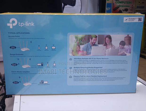 Tplink 450 MBPS Wireless N Acess Point - thumbnail 2
