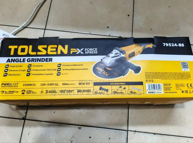 9inch Tolsen Angle Grinder-Perfect - main view