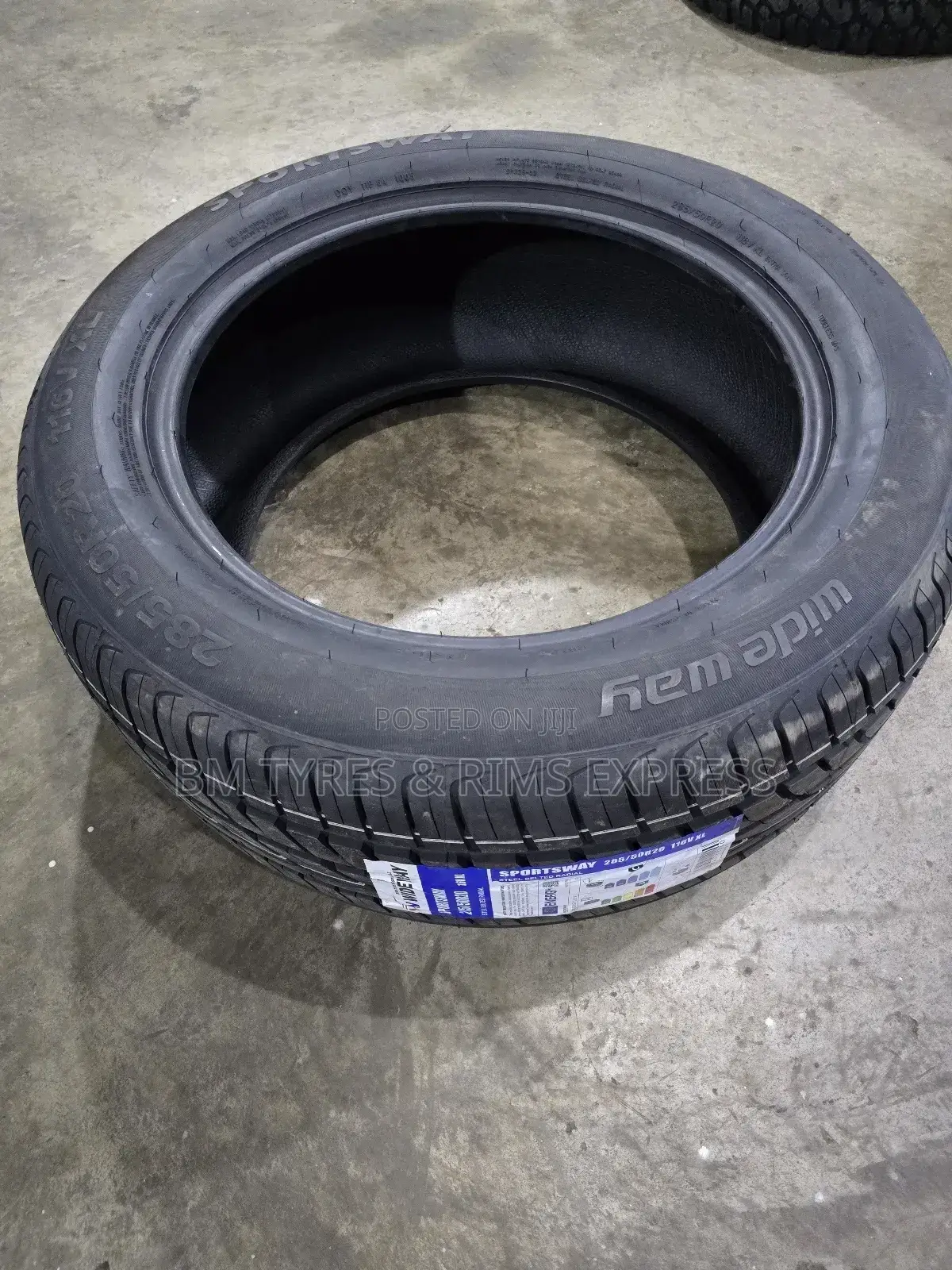 285 /50 R20 Wideway Tyres.(Sportsway)