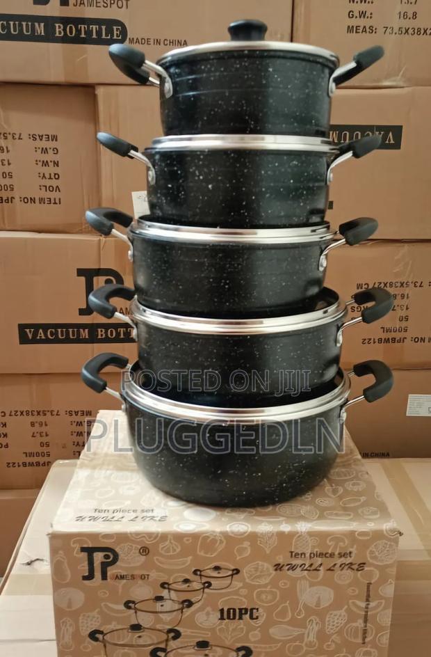 James Pot 10pcs Nonstick Cookware Set . - main view