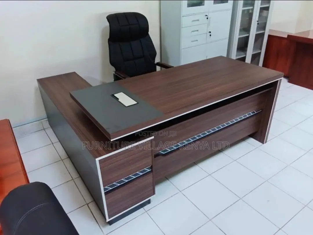 Office Desk ; 1.8 Meter L-shaped Executive Office Desk