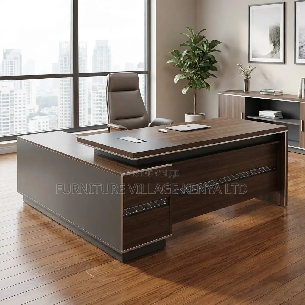 Office Desk ; 1.8 Meter L-shaped Executive Office Desk