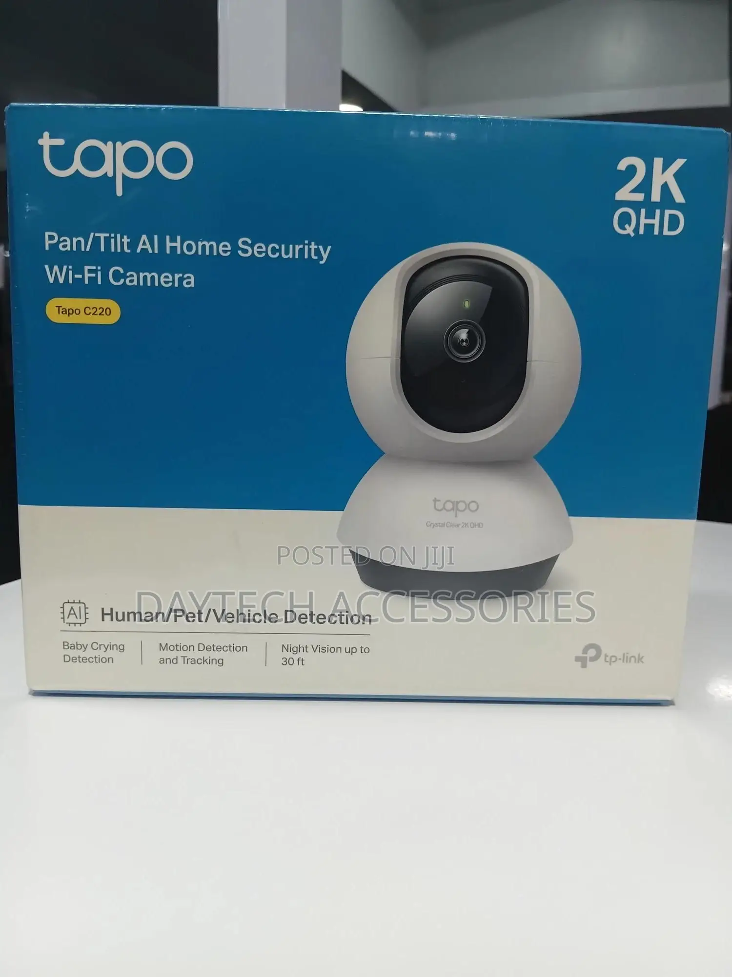 This Is a Tp-Link Tapo C220 Pan/Tilt Ai Home Security Wi-Fi Camera.