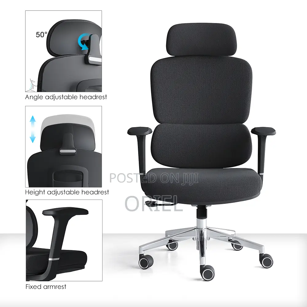 Office Chair : Premium High-Back Orthopedic Ergonomic Office Chair