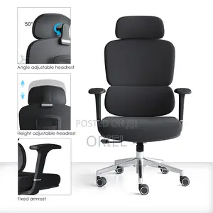Office Chair : Premium High-Back Orthopedic Ergonomic Office Chair