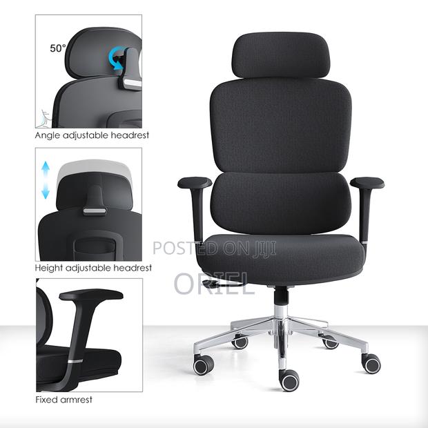 Office Chair : Premium High-Back Orthopedic Ergonomic Office Chair - thumbnail 5