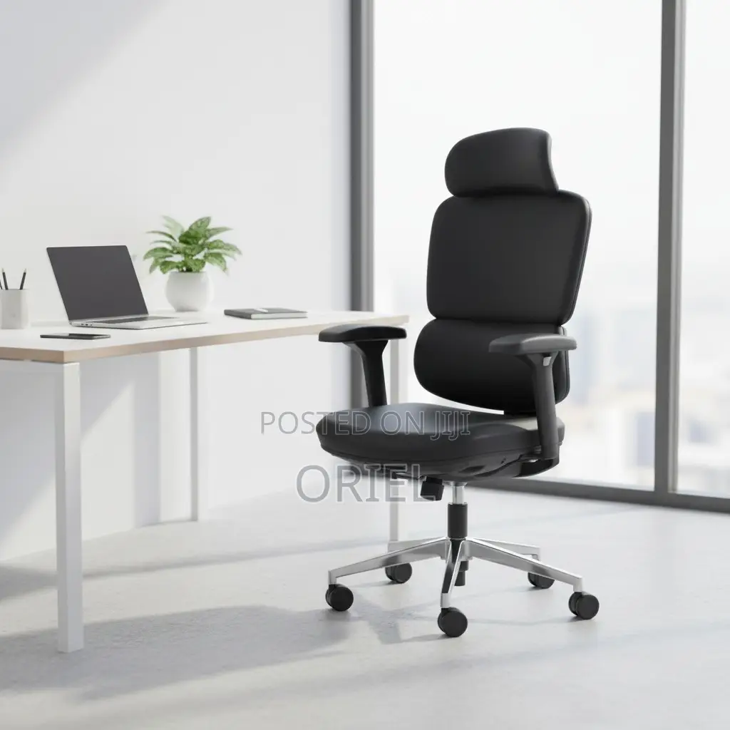 Office Chair : Premium High-Back Orthopedic Ergonomic Office Chair