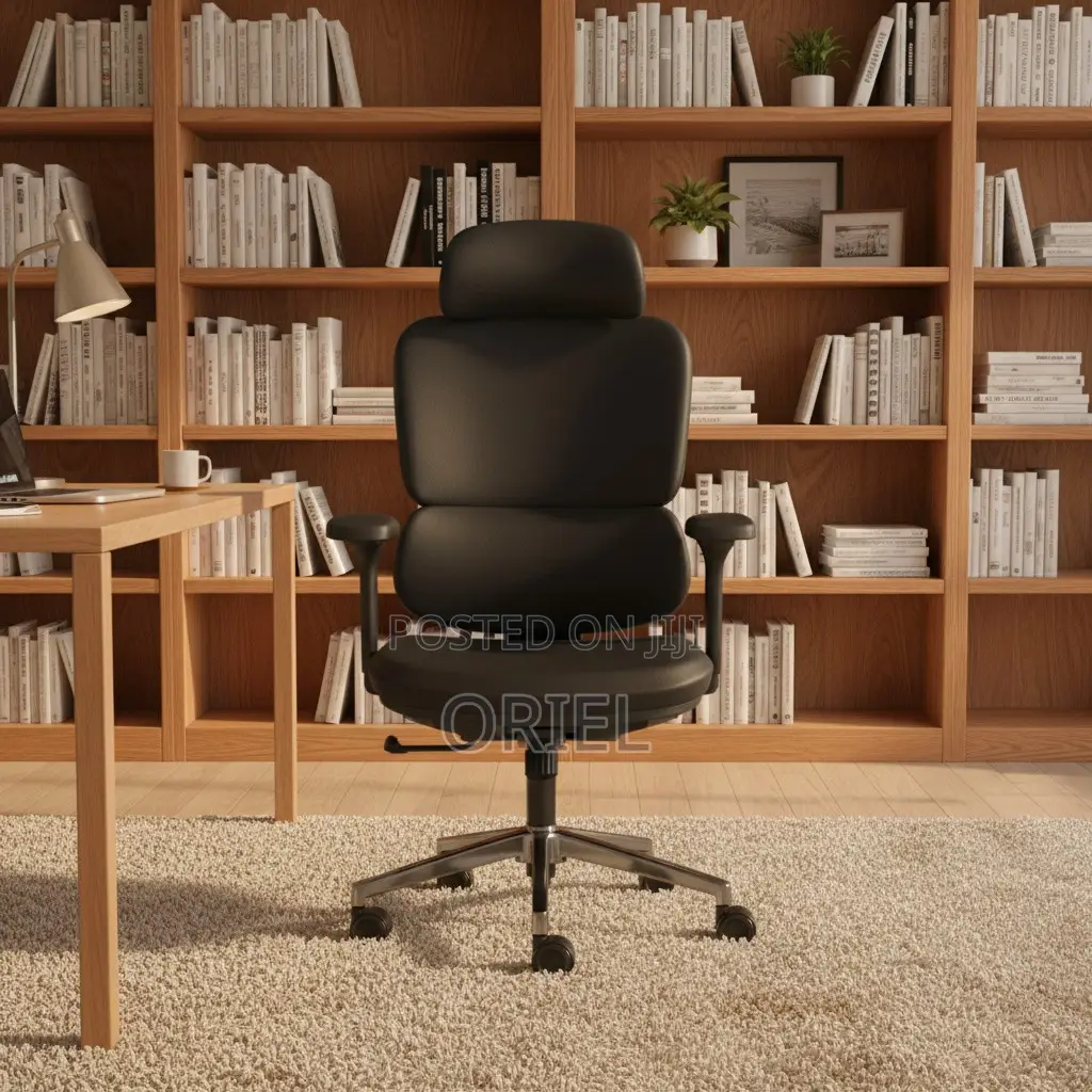 Office Chair : Premium High-Back Orthopedic Ergonomic Office Chair