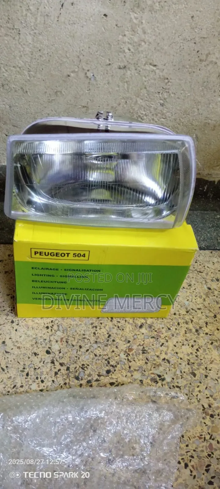 Peugeot Head Light Original