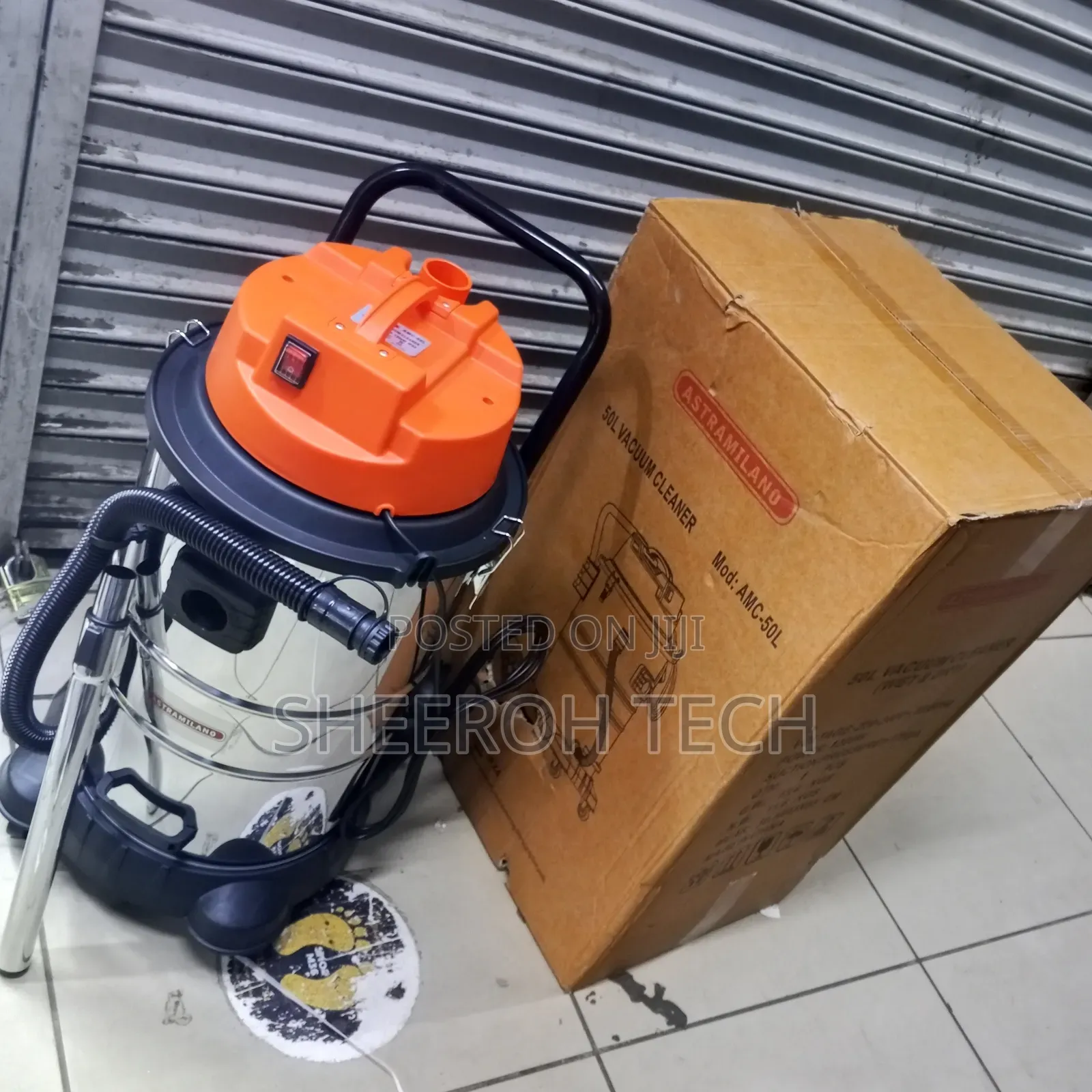 Astramilano Wet and Dry Vacuum Cleaner 50l
