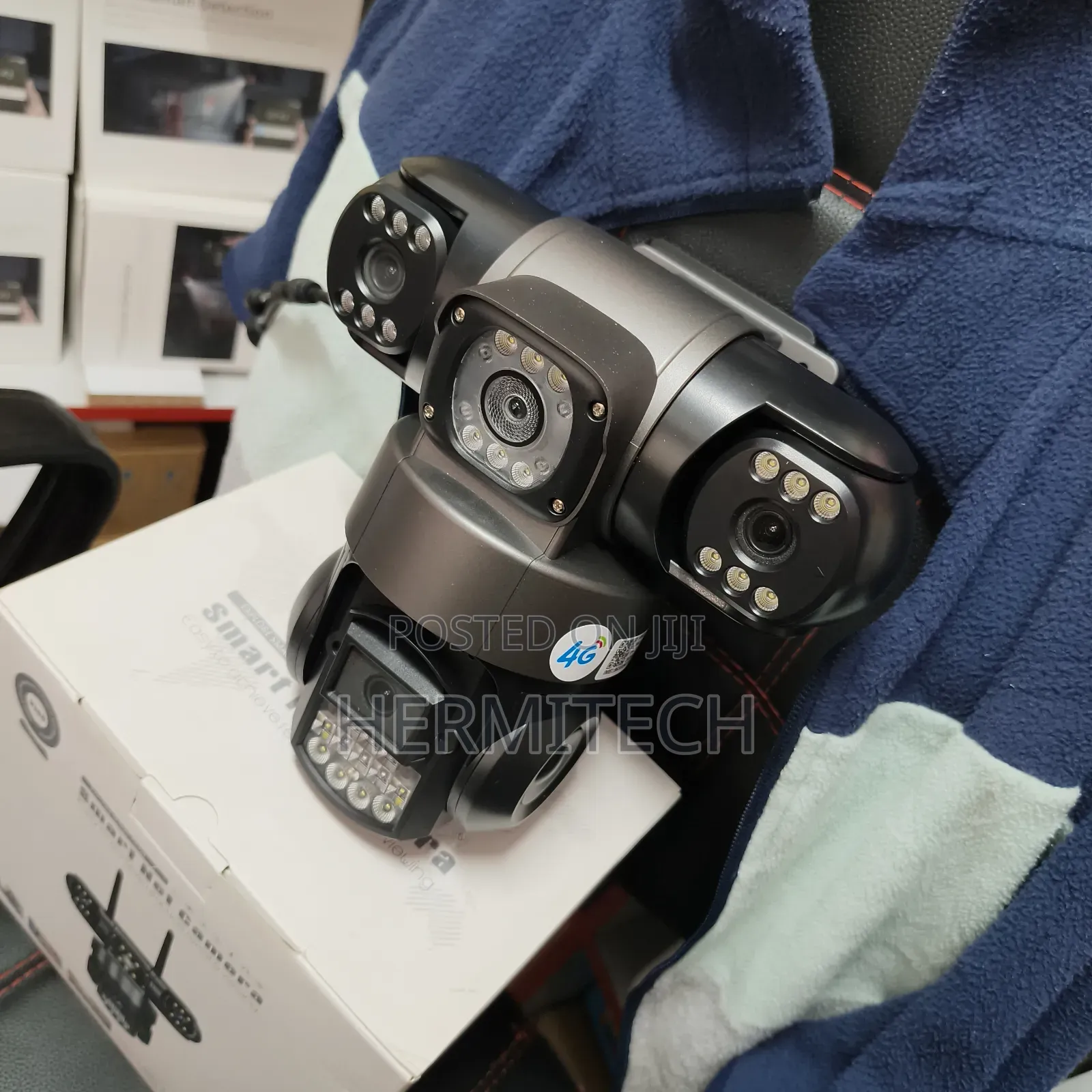 CCTV Excellent Night Vision Color Recordings With Triple Lens Screens