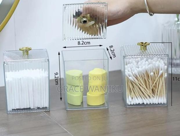 Multipurpose Aclyric Cube Unbreakable Organizer