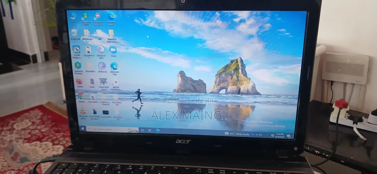 Laptop Acer Aspire 5750 4GB Intel Core i3 HDD 500GB