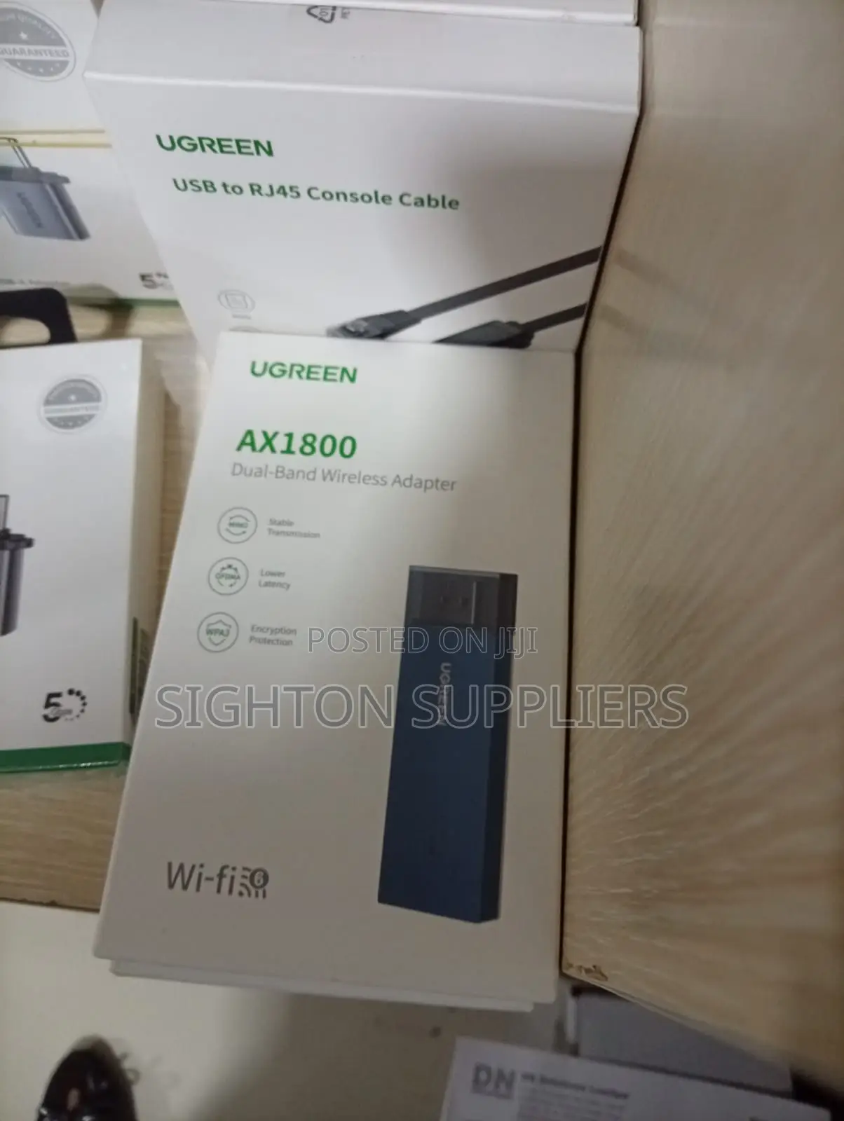 Ugreen Ax1800 Dual-Band Wireless Usb Adapter (Wi-Fi 6)