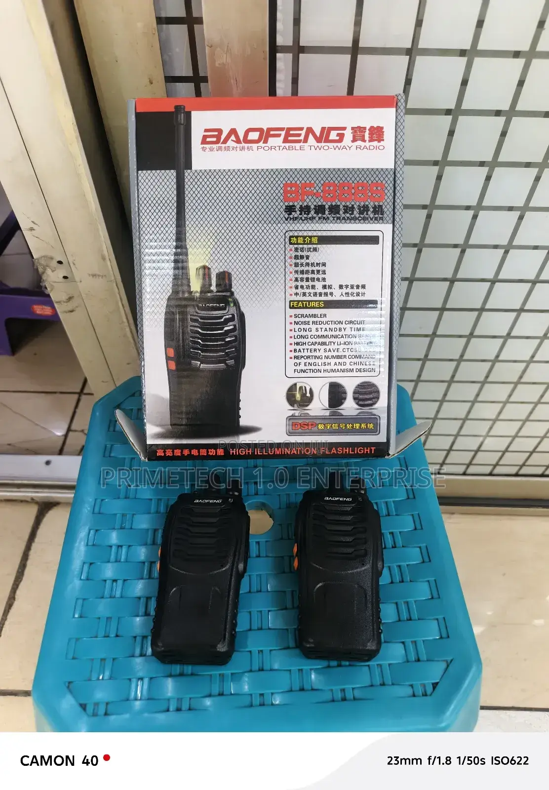 Baofeng Twin Walkie Talkie