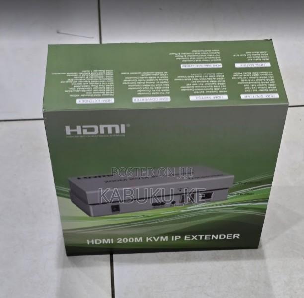 200m Hdmi Kvm Ip Extender Over Rj45 Ethernet Cat6 6a Transmitter Tx+Rx