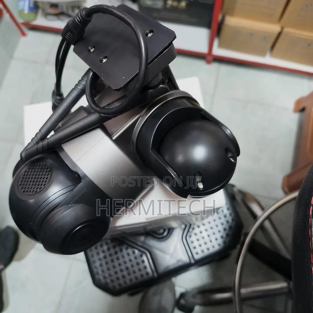 Surveillance CCTV Camera With Ethernet Cable 3 Screen Display - main view