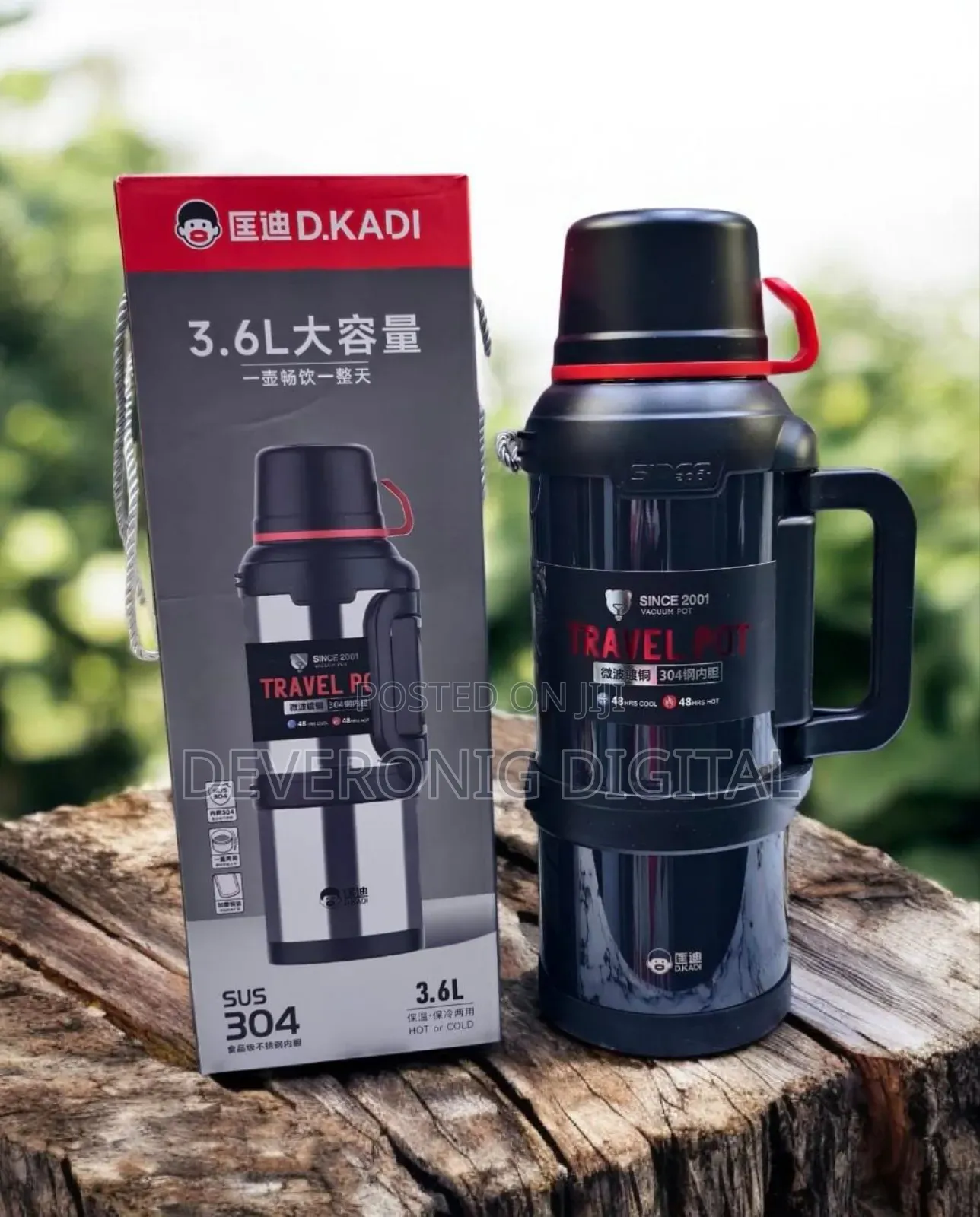 *Kd Carpto Insulated Flask**3.6l