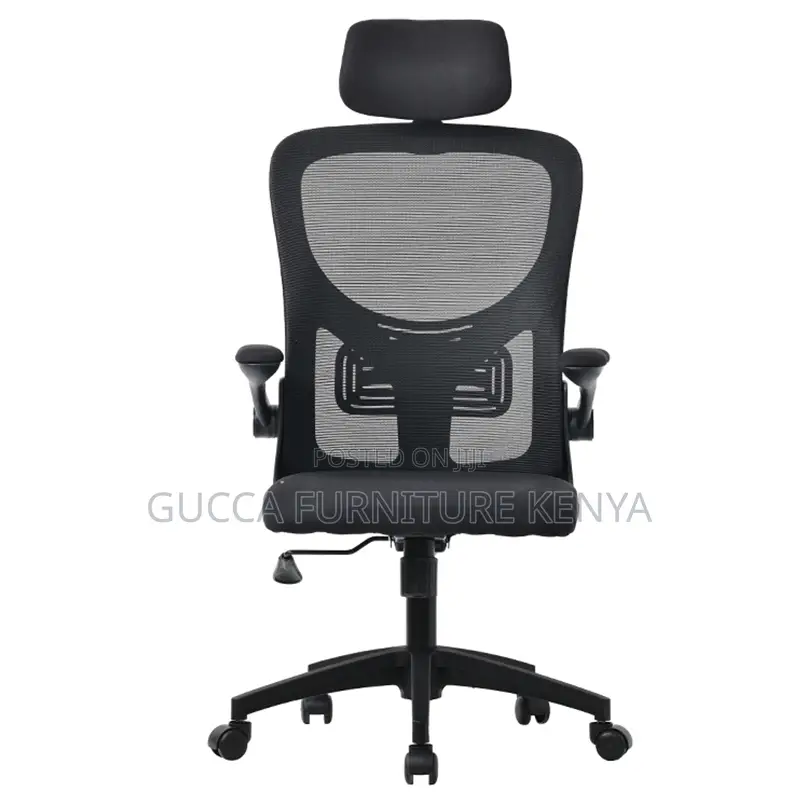 Ergonomic Mesh Office Chair With Flip Armrest