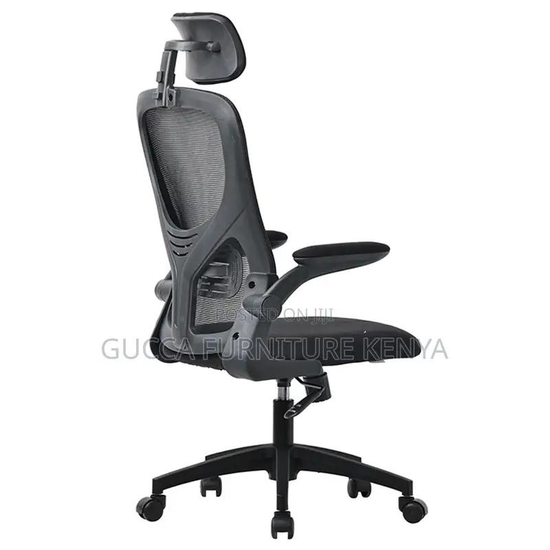 Ergonomic Mesh Office Chair With Flip Armrest